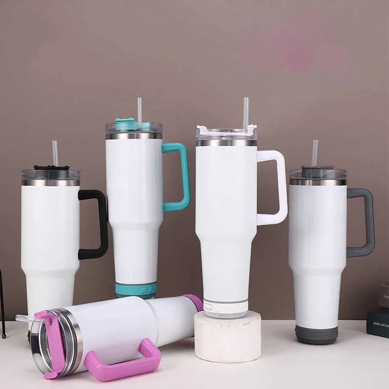 Water Bottle Blank - Gobelet isotherme vierge pour sublimation 40OZ