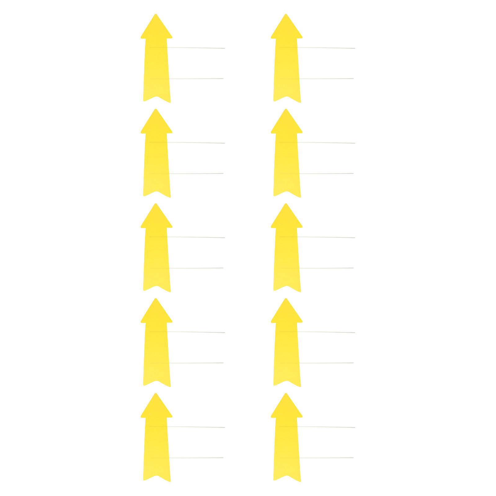 Yard Sign Blank - 10 Panneaux de signalisation vierges en