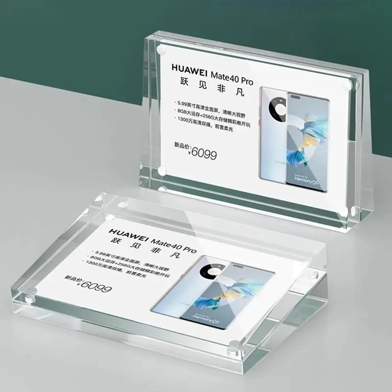 Photo Acrylic Block - 2 pièces de blocs acryliques 100x70mm,