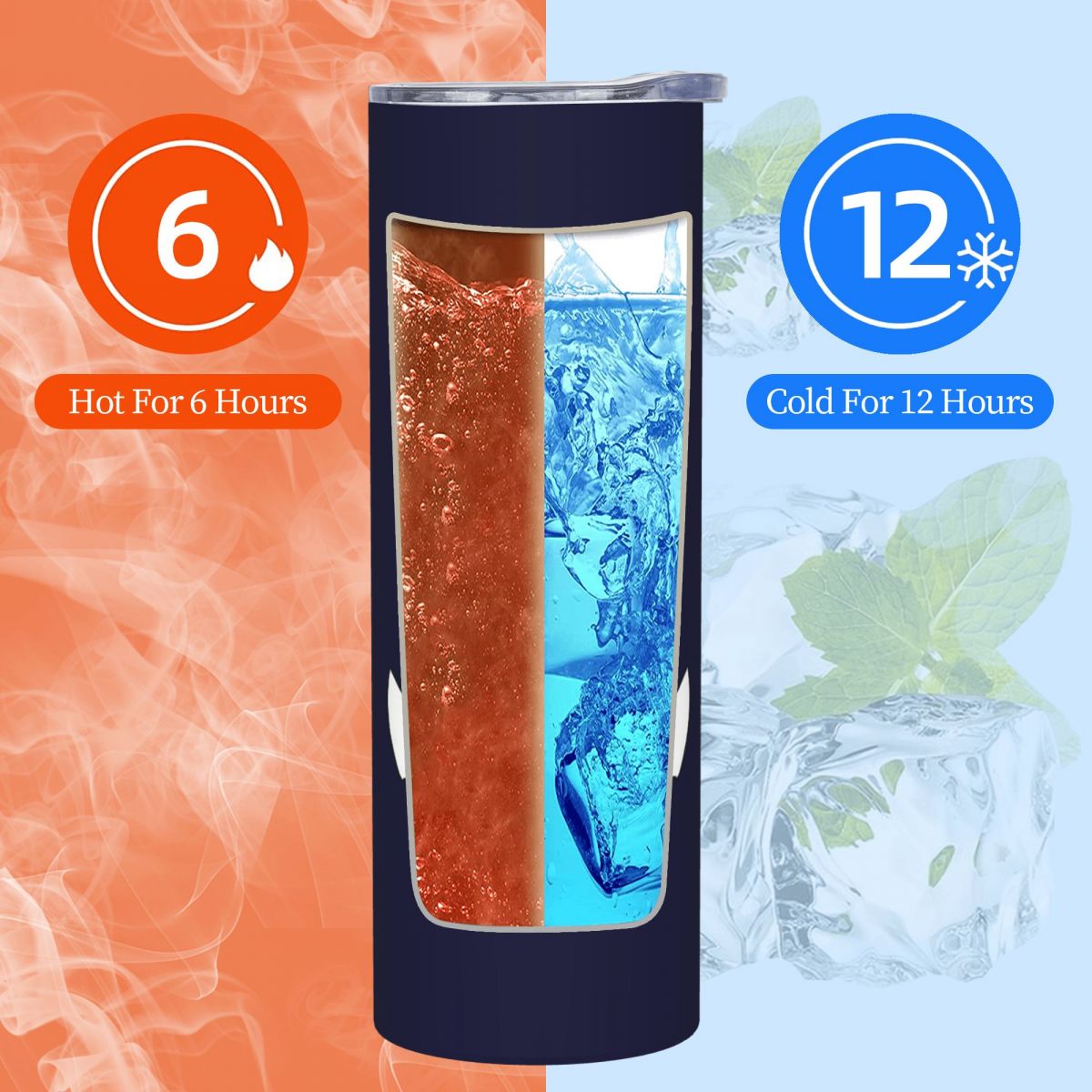 Gobelet isotherme en acier ino - Tumbler 20Oz White avis et prix