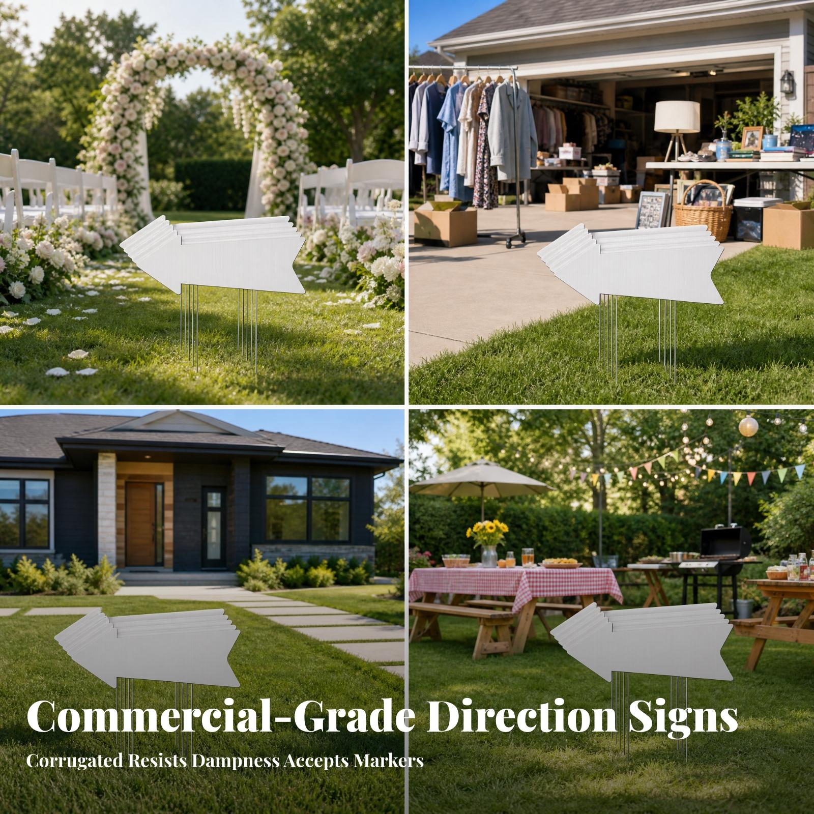Panneau de jardin vierge en pl - Yard Sign Blank avis et prix
