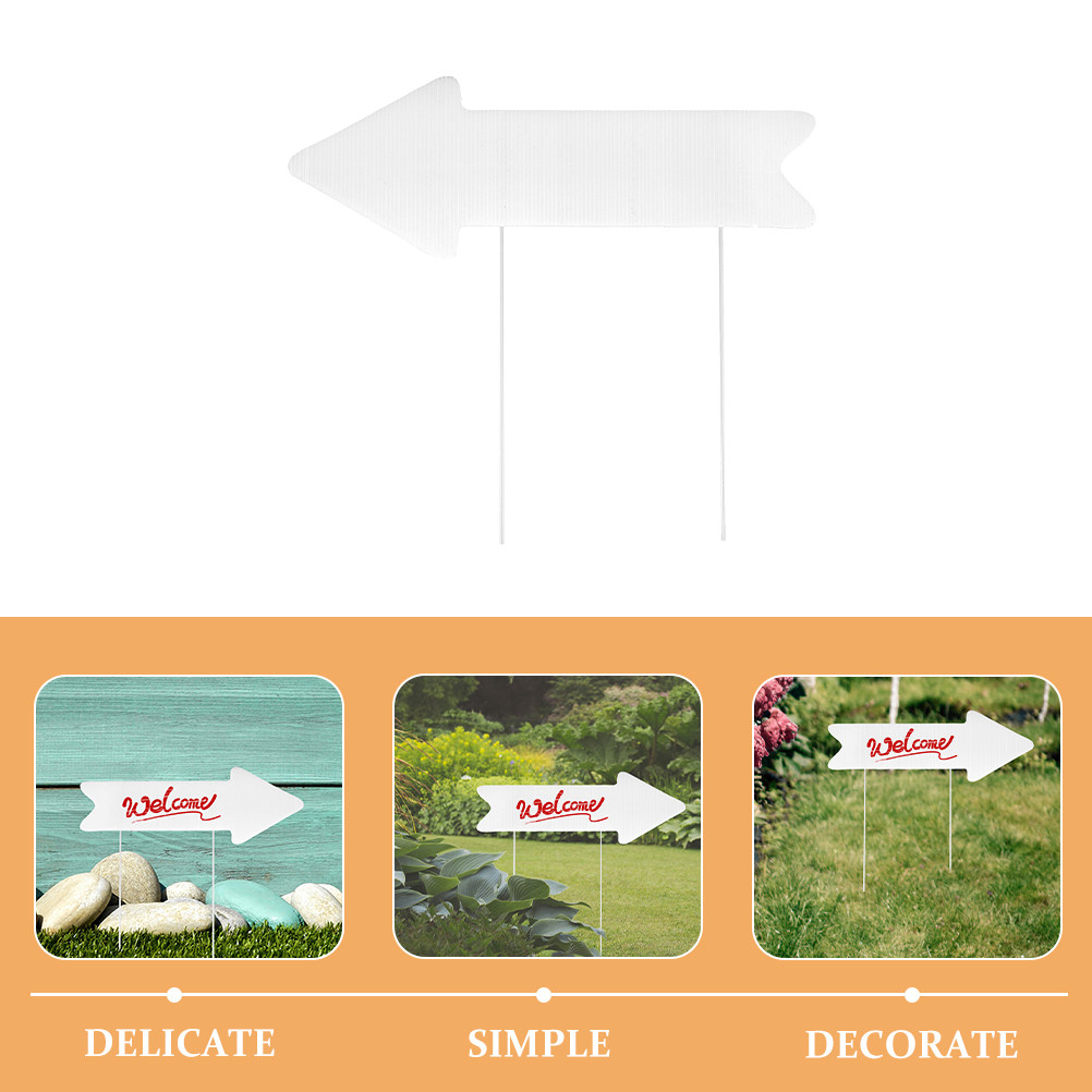 2 pièces, panneaux de jardin e - Yard Sign Blank avis et prix