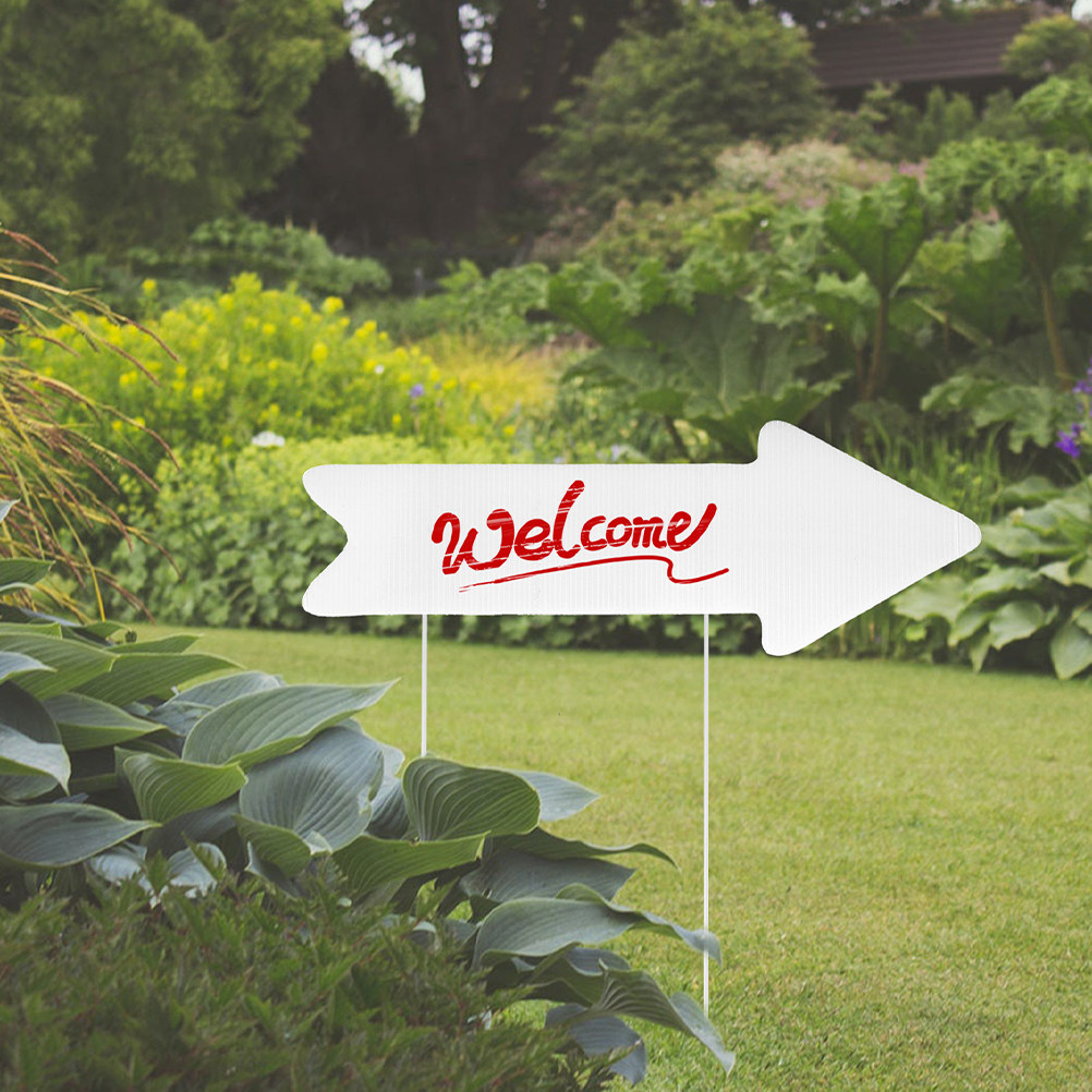 2 pièces, panneaux de jardin e - Yard Sign Blank avis et prix