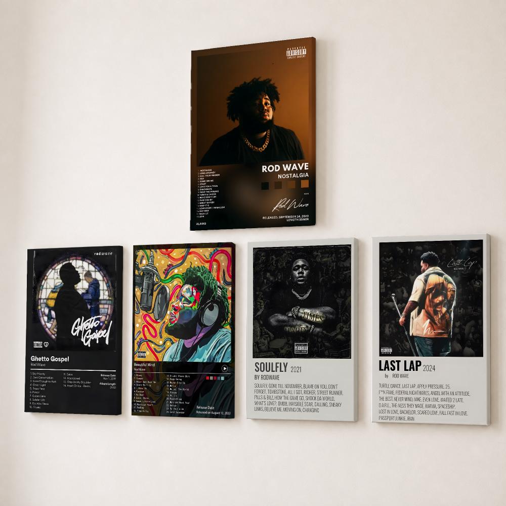Peinture de rappeur chanteur R - Canvas Wrap Ready avis et prix