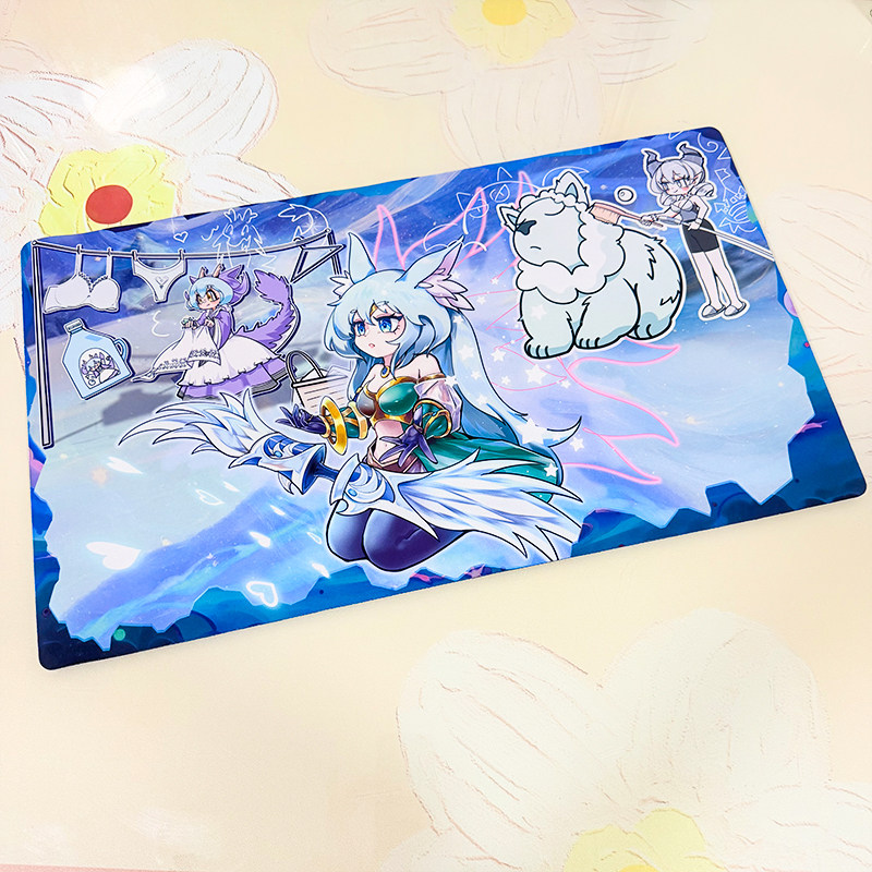 Tapis de jeu Yugioh Laundry Dr - Door Mat Blank avis et prix