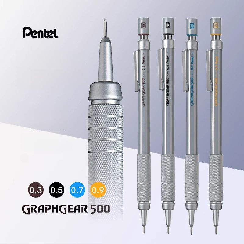Pentel Graphgear 500 – crayon  - Pentel Pen Energel avis et prix