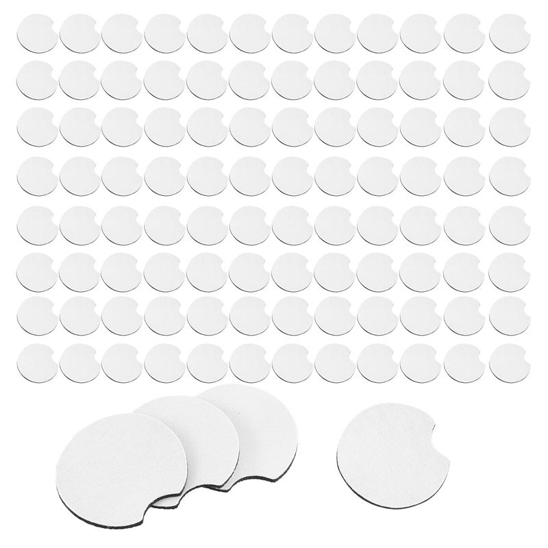 AA83 100 pièces de sous-verres - Coaster Sublimation Blank avis et prix