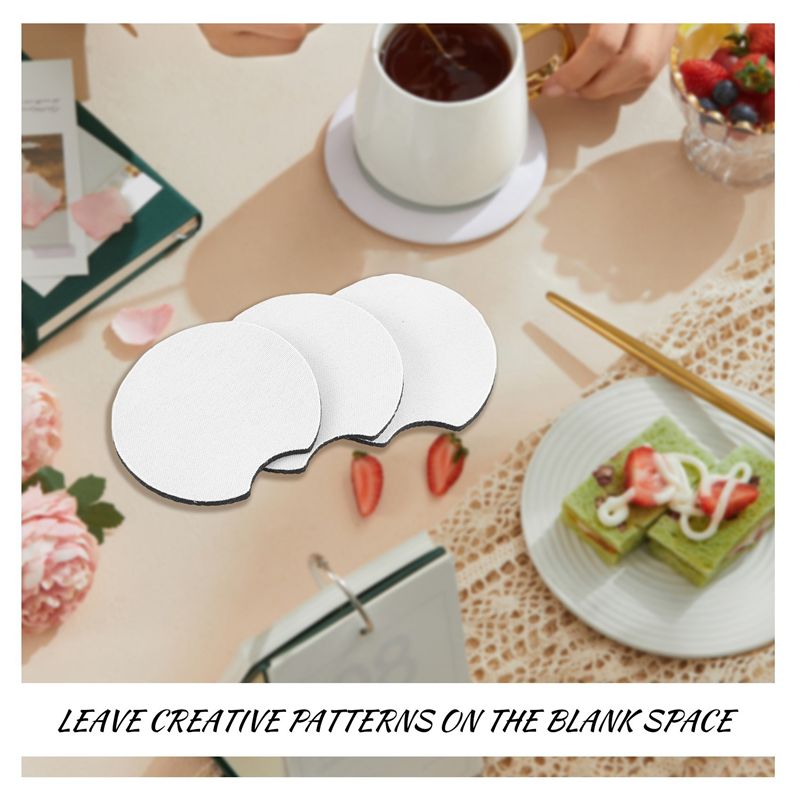 AA83 100 pièces de sous-verres - Coaster Sublimation Blank avis et prix