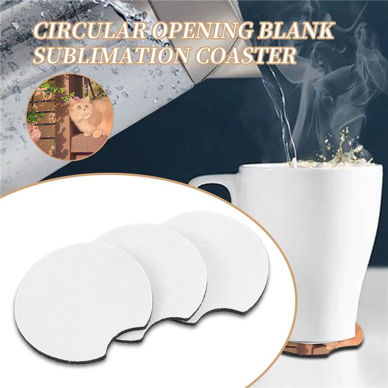 AA83 100 pièces de sous-verres - Coaster Sublimation Blank avis et prix