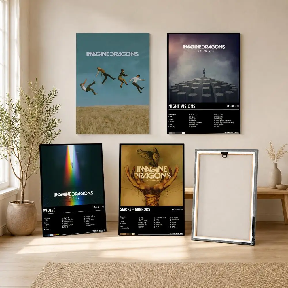 Peinture de la rock band I-ima - Canvas Wrap Ready avis et prix
