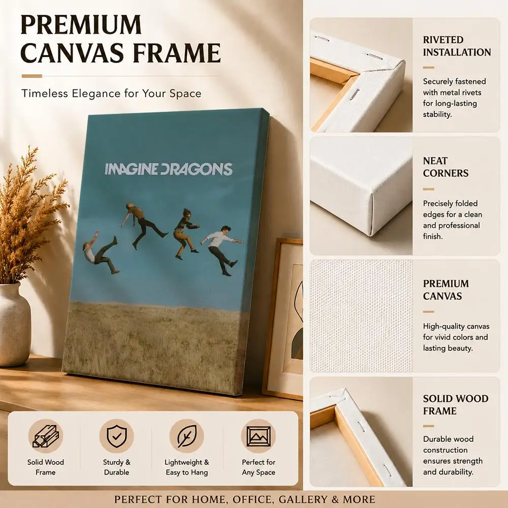 Peinture de la rock band I-ima - Canvas Wrap Ready avis et prix
