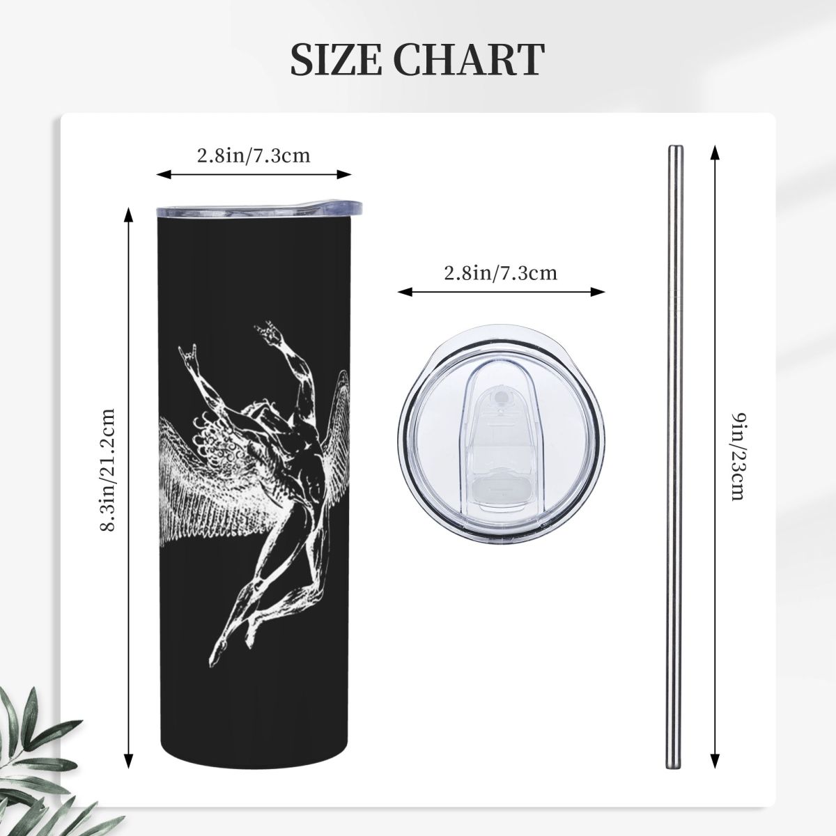 Icarus Throws The Horns - Whit - Tumbler 20Oz White avis et prix